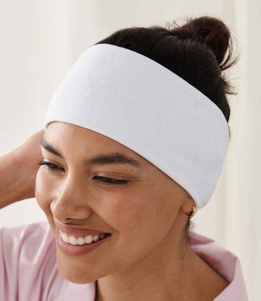 Towel City Beauty Hairband | White Headwear - Lancashire Teamwear