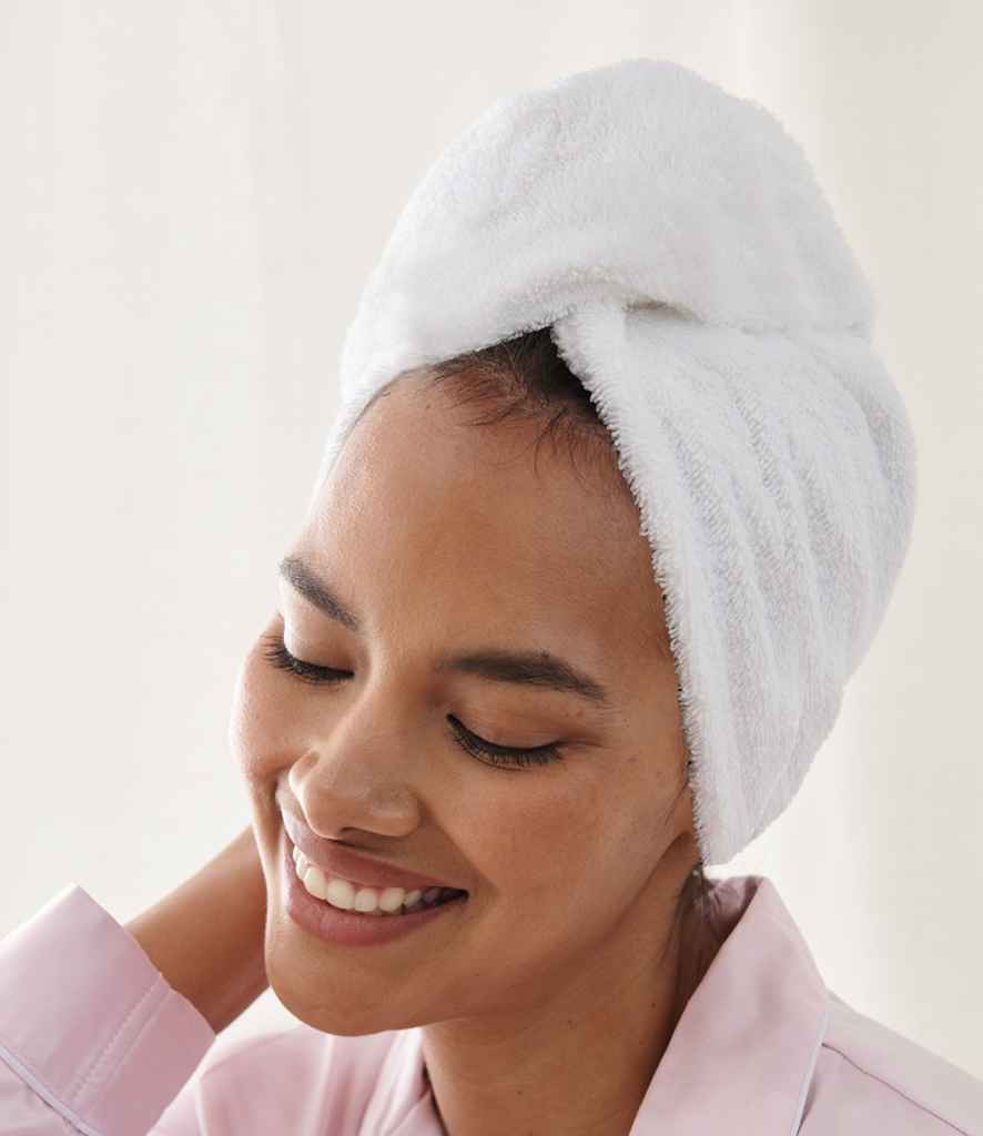 Towel City Hair Wrap | White - Lancashire Teamwear