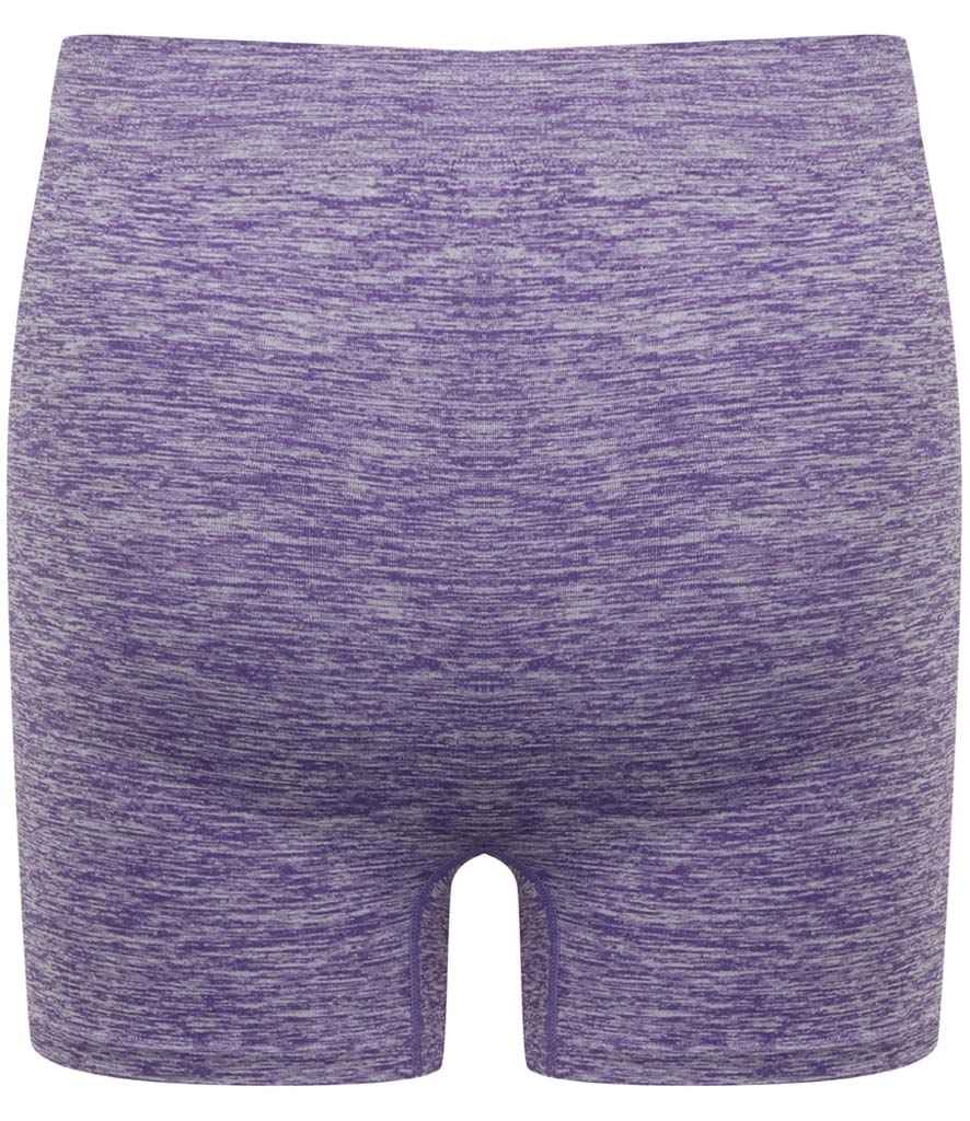 Tombo Ladies Seamless Shorts | Purple Marl - Lancashire Teamwear