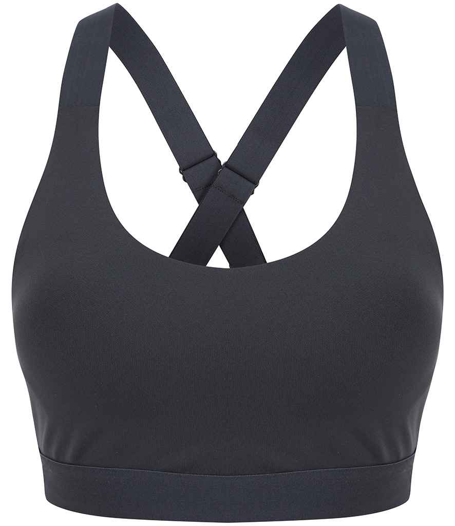 Tombo Medium Impact Core Bra Charcoal
