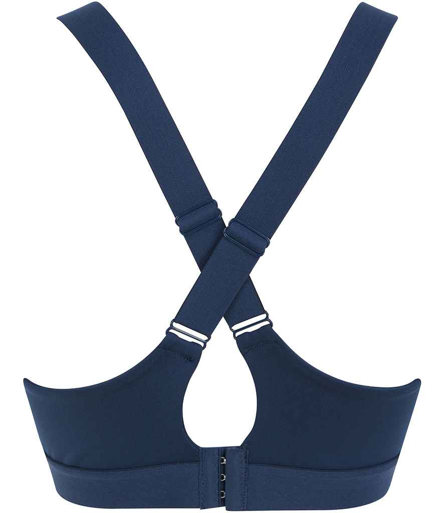 Tombo Medium Impact Core Bra | Navy T-Shirt - Lancashire Teamwear