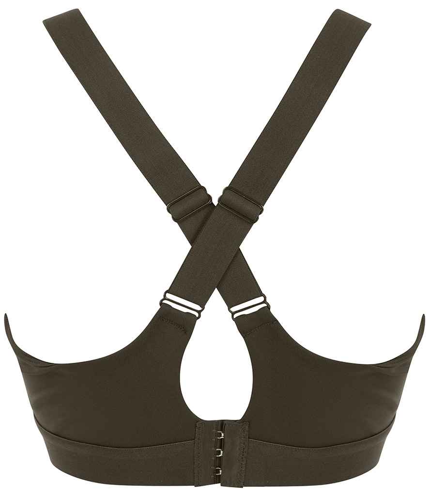 Tombo Medium Impact Core Bra | Olive Green T-Shirt - Lancashire Teamwear
