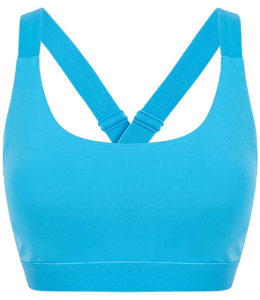 Tombo Medium Impact Core Bra | Turquoise Blue T-Shirt - Lancashire Teamwear