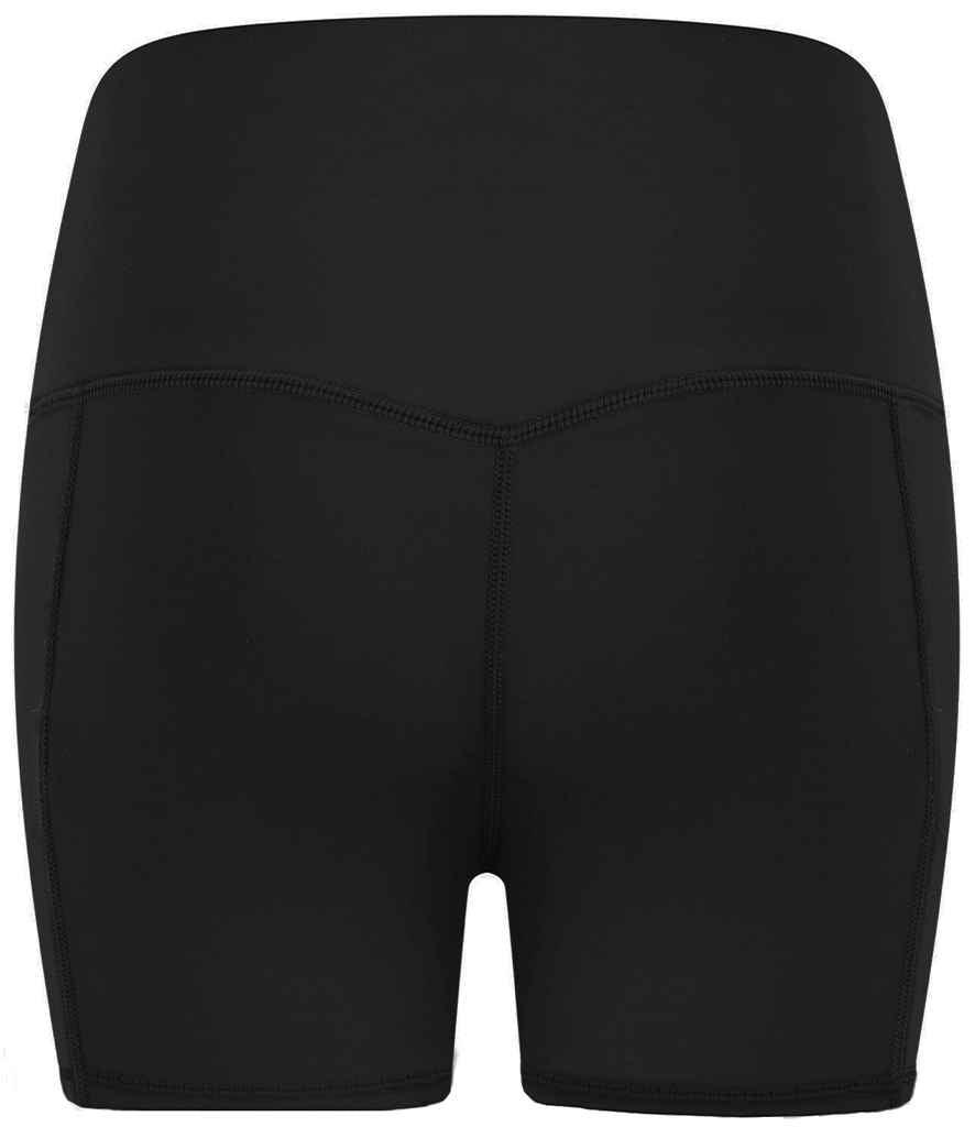 Tombo Ladies Pocket Shorts | Black - Lancashire Teamwear