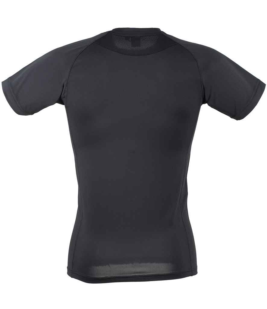 Tombo Slim Fit T-Shirt | Black/Black - Lancashire Teamwear