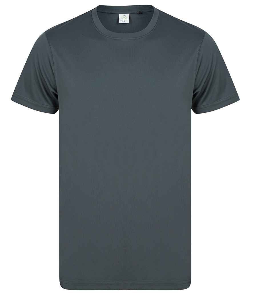 Tombo Unisex Recycled Performance T-Shirt | Charcoal - Lancashire Teamwear