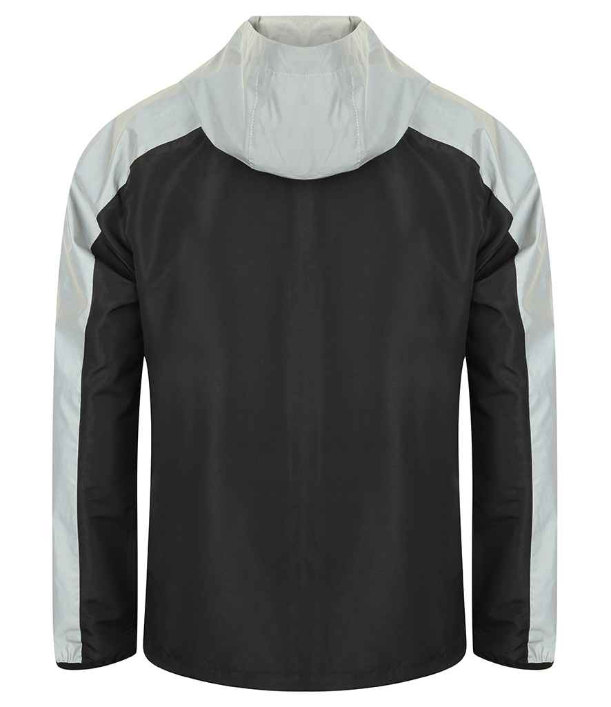 Tombo Hi-Vis Performance Jacket | Black/Reflective - Lancashire Teamwear
