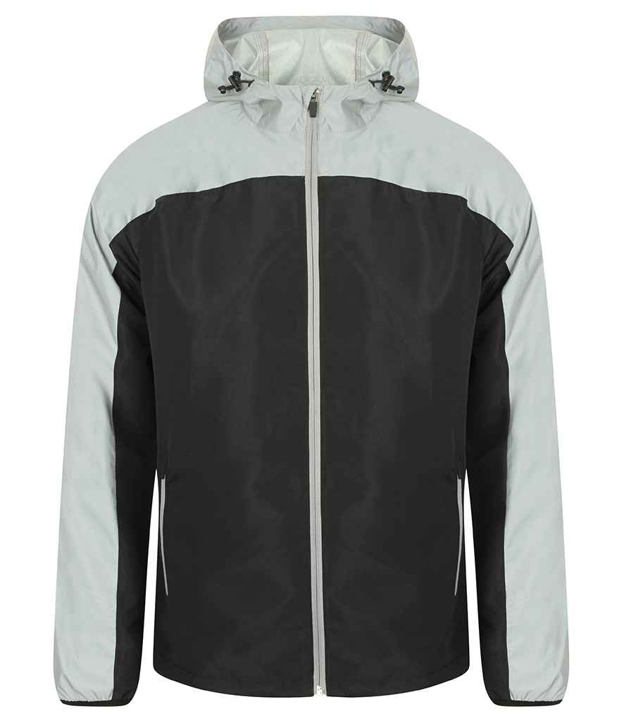 Tombo Hi-Vis Performance Jacket | Black/Reflective - Lancashire Teamwear