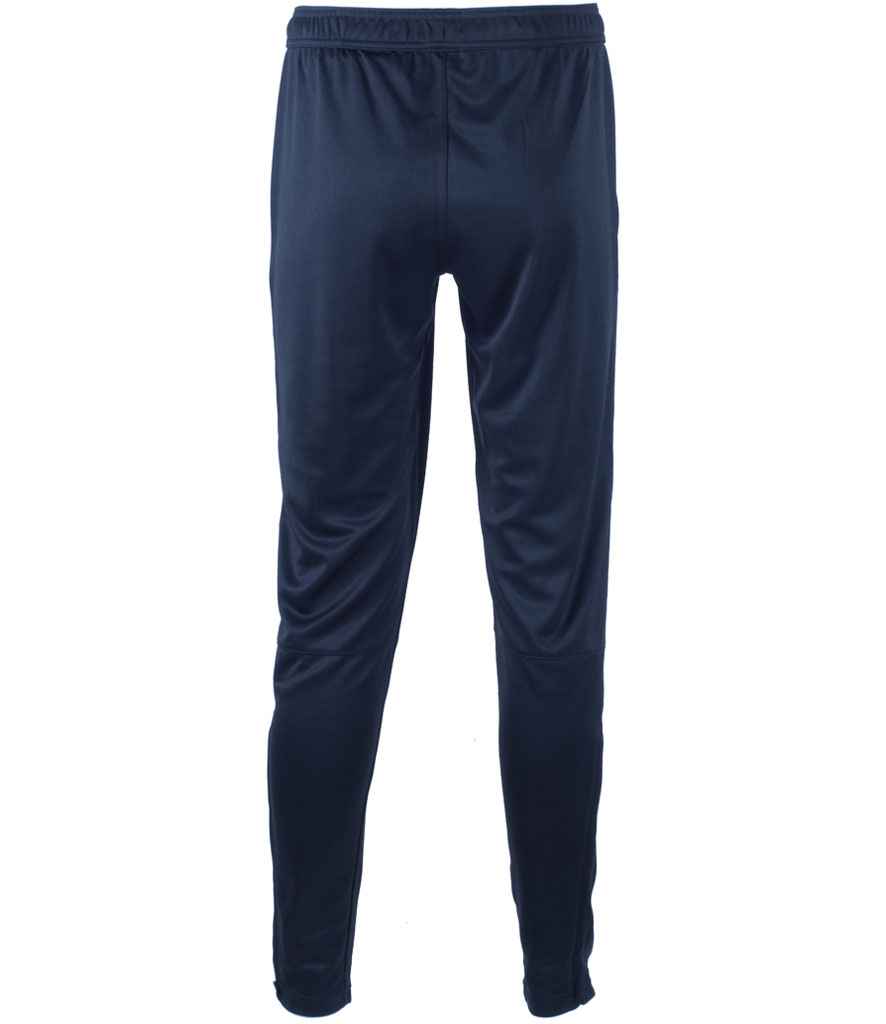 Tombo Slim Leg Training Pants | Navy Trousers - Lancashire Teamwear