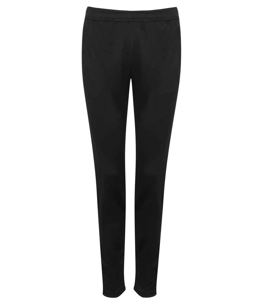 Tombo Ladies Slim Leg Training Pants Black