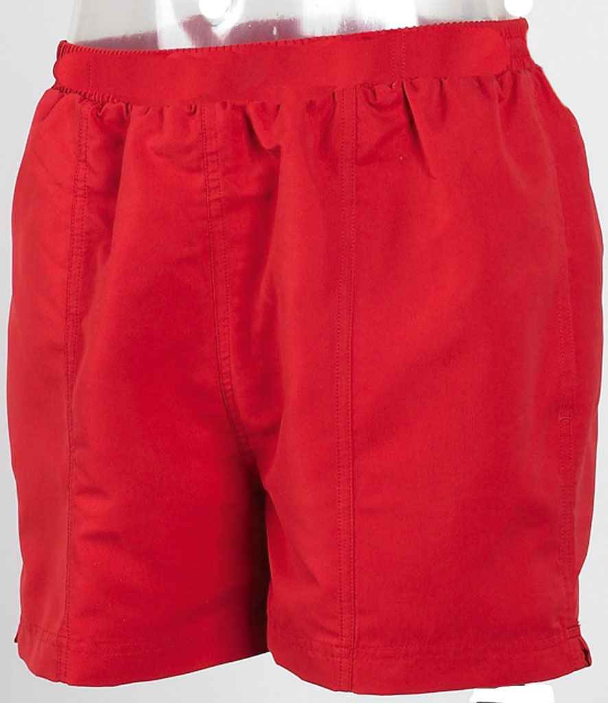 Tombo Ladies All Purpose Shorts | Red - Lancashire Teamwear