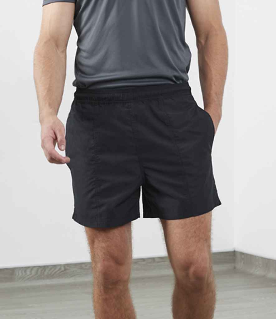 Tombo All Purpose Mesh Lined Shorts | Black - Lancashire Teamwear