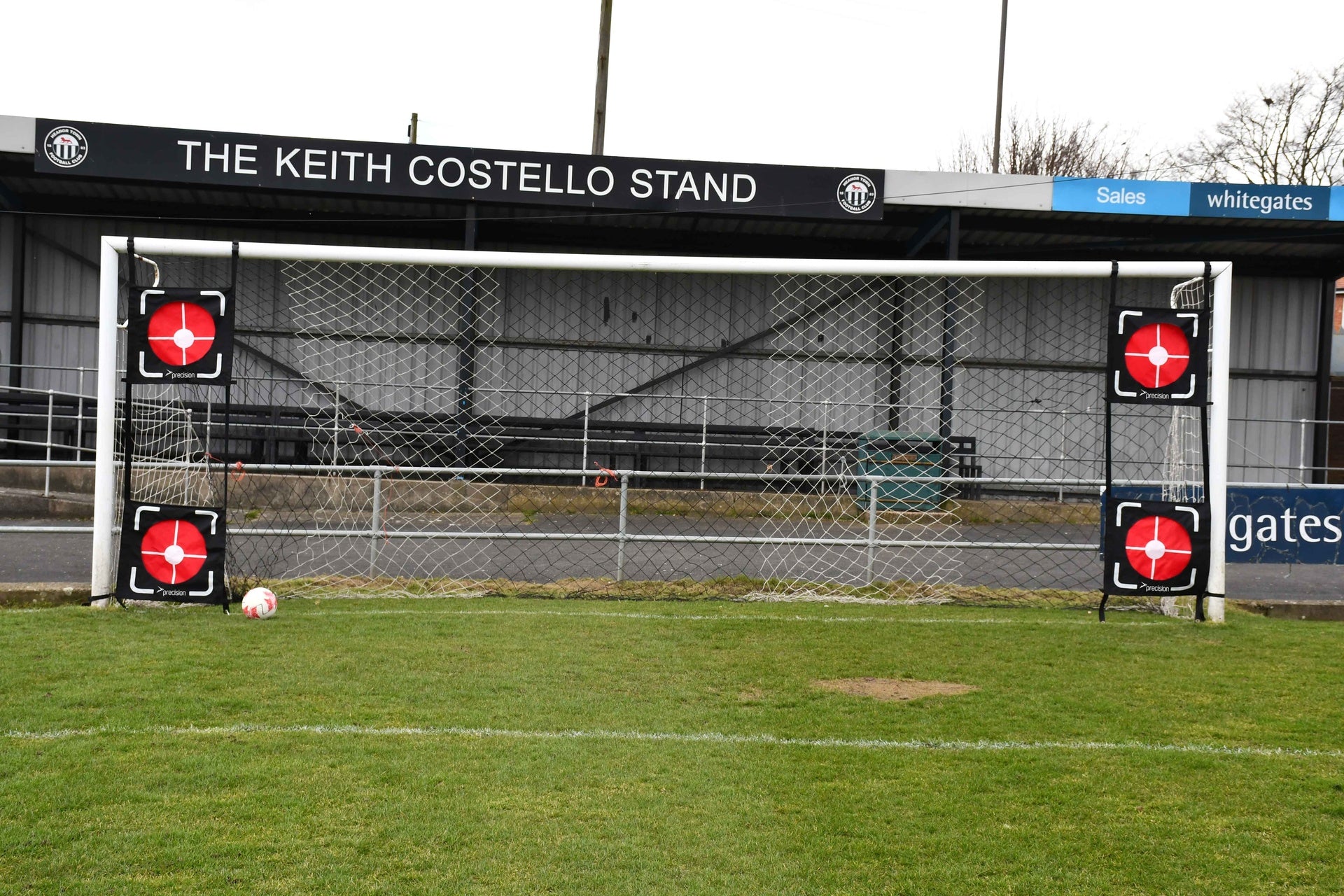 Precision Dual Top Bins Corner Targets Set Equipment - Lancashire Teamwear