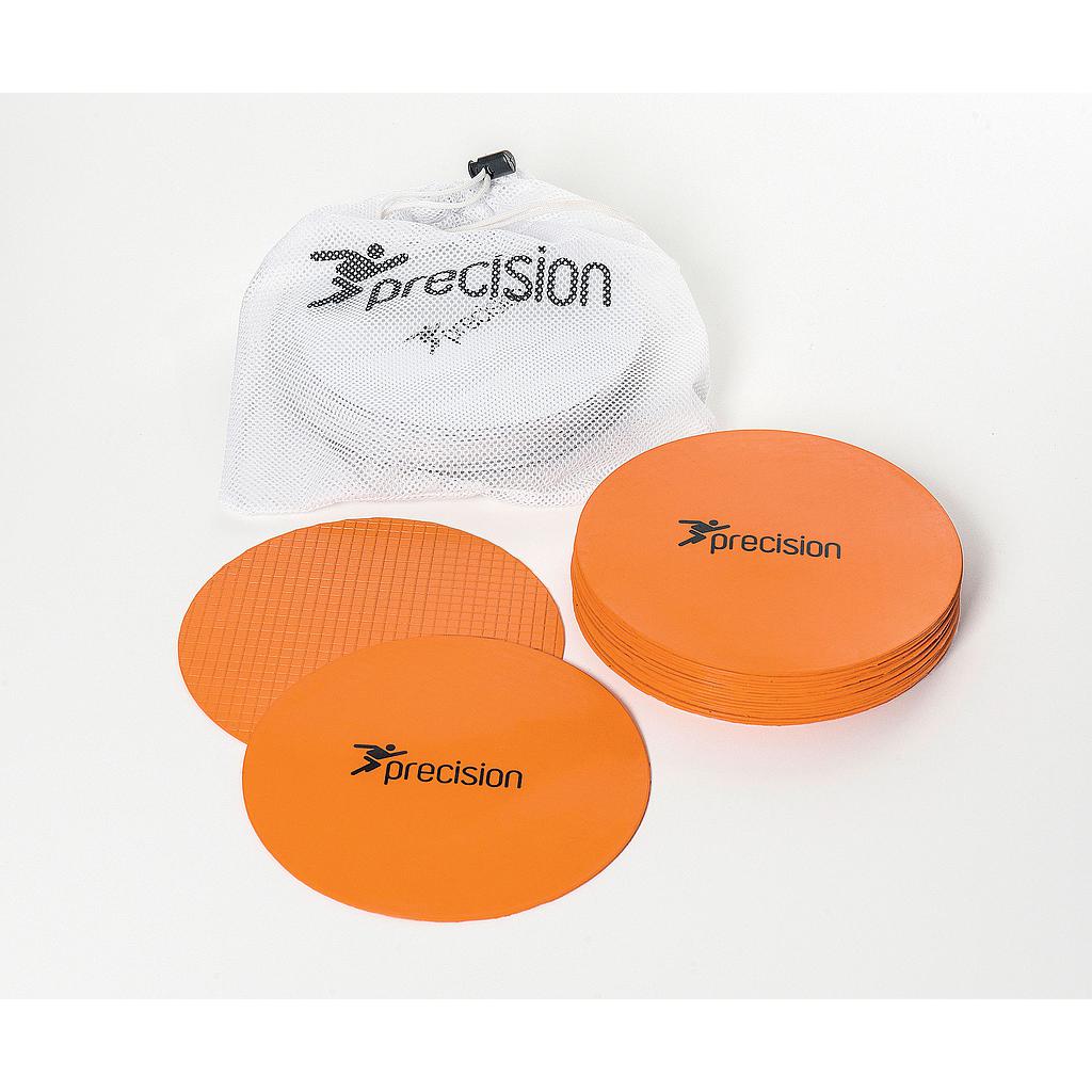 Precision Round Rubber Marker Discs (Set of 20) Equipment - Lancashire Teamwear