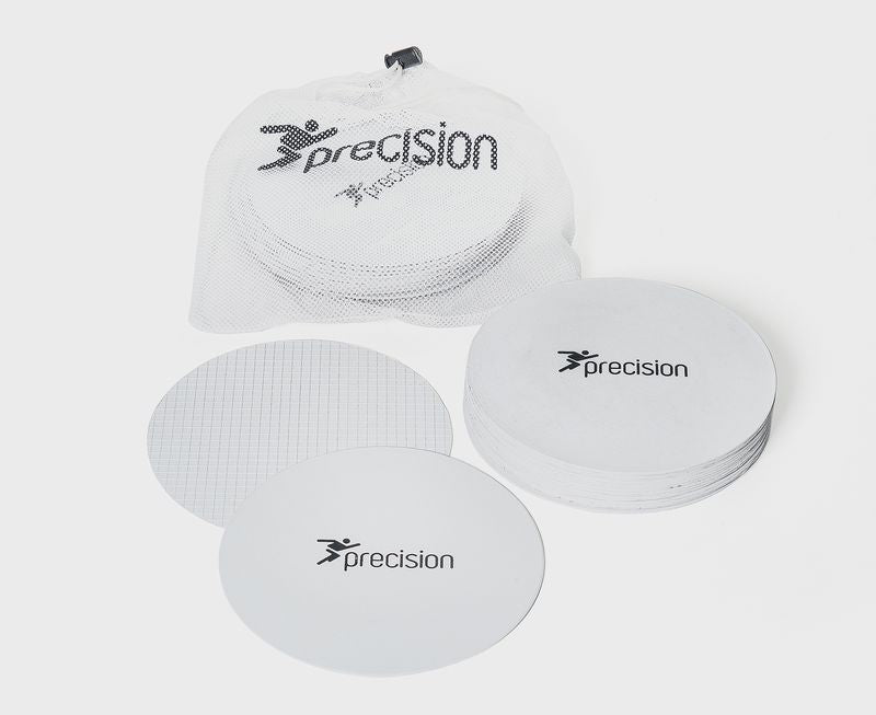 Precision Round Rubber Marker Discs (Set of 20) Equipment - Lancashire Teamwear
