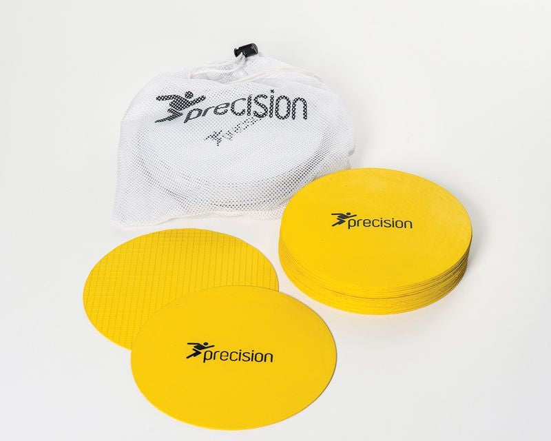 Precision Round Rubber Marker Discs (Set of 20) Equipment - Lancashire Teamwear