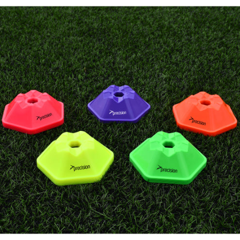 Precision Pro HX Saucer Cones : Set of 50 (Assorted) Equipment - Lancashire Teamwear