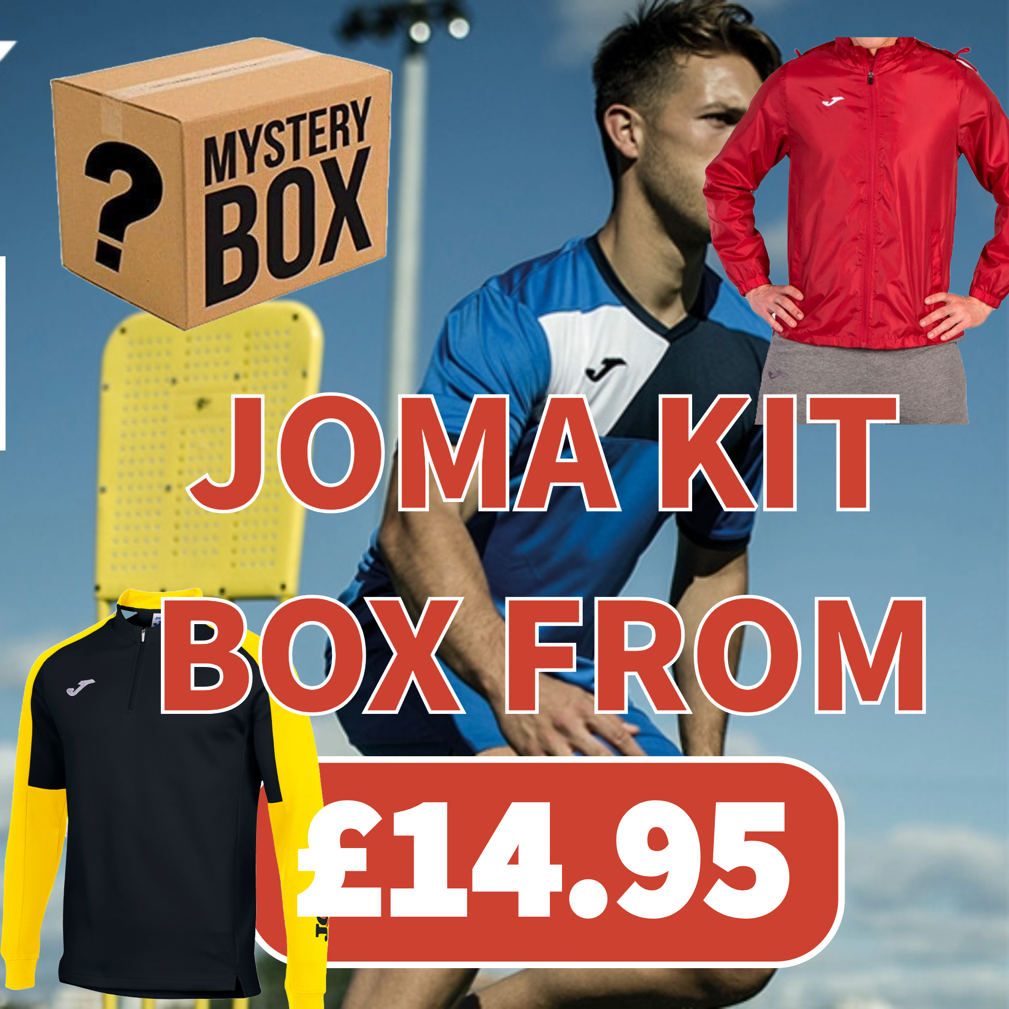 Joma kit mystery box with free delivery