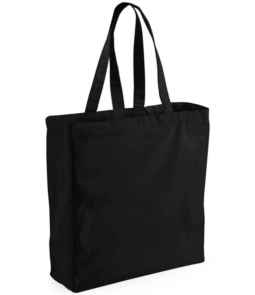 Westford Mill Canvas Classic Shopper Black