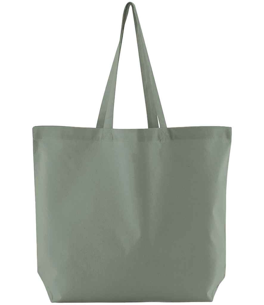 Westford Mill Organic Cotton In Conversion Maxi Bag for Life | Dusty Green - Lancashire Teamwear