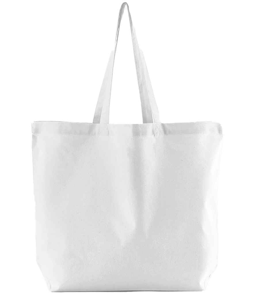 Westford Mill Organic Cotton In Conversion Maxi Bag for Life | White - Lancashire Teamwear