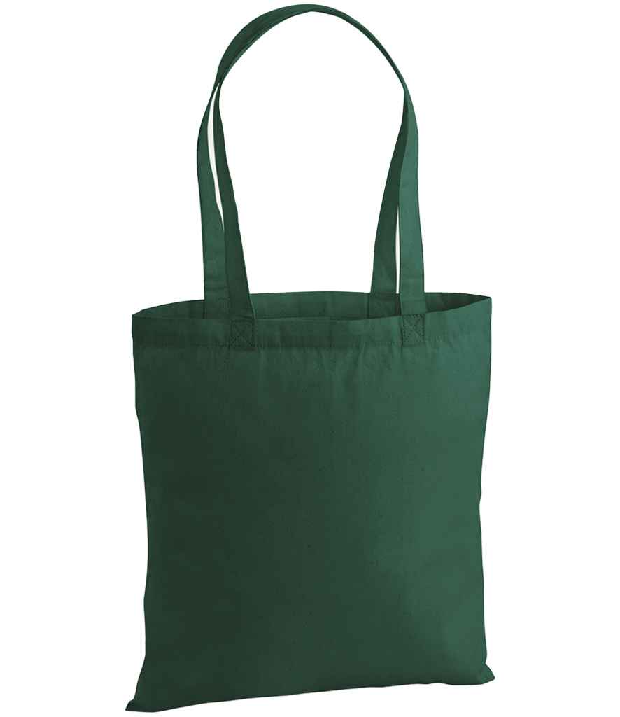 Westford Mill Premium Cotton Tote Bag | Bottle Green - Lancashire Teamwear