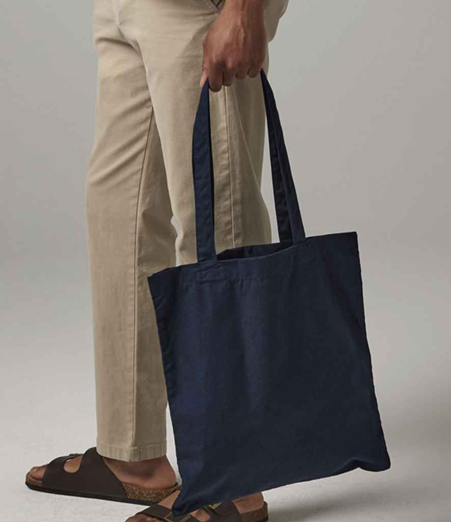 Westford Mill Premium Cotton Tote Bag | French Navy - Lancashire Teamwear