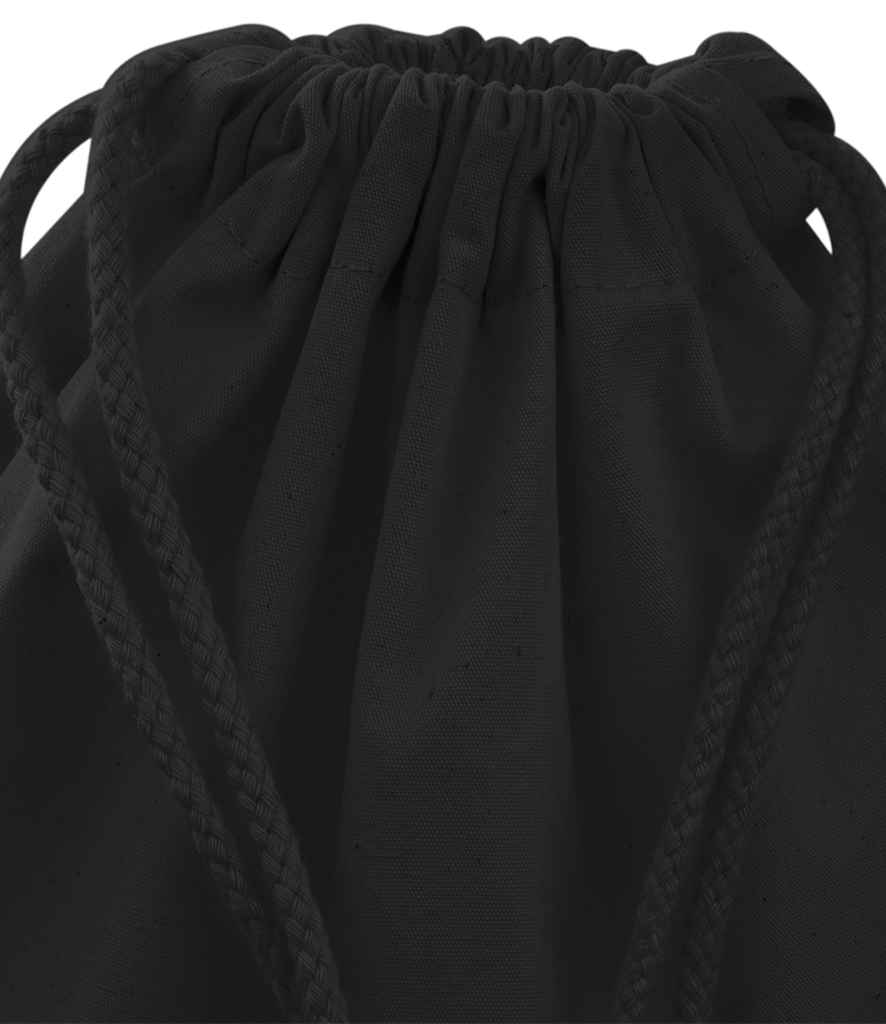 Westford Mill Premium Cotton Stuff Bag | Black - Lancashire Teamwear