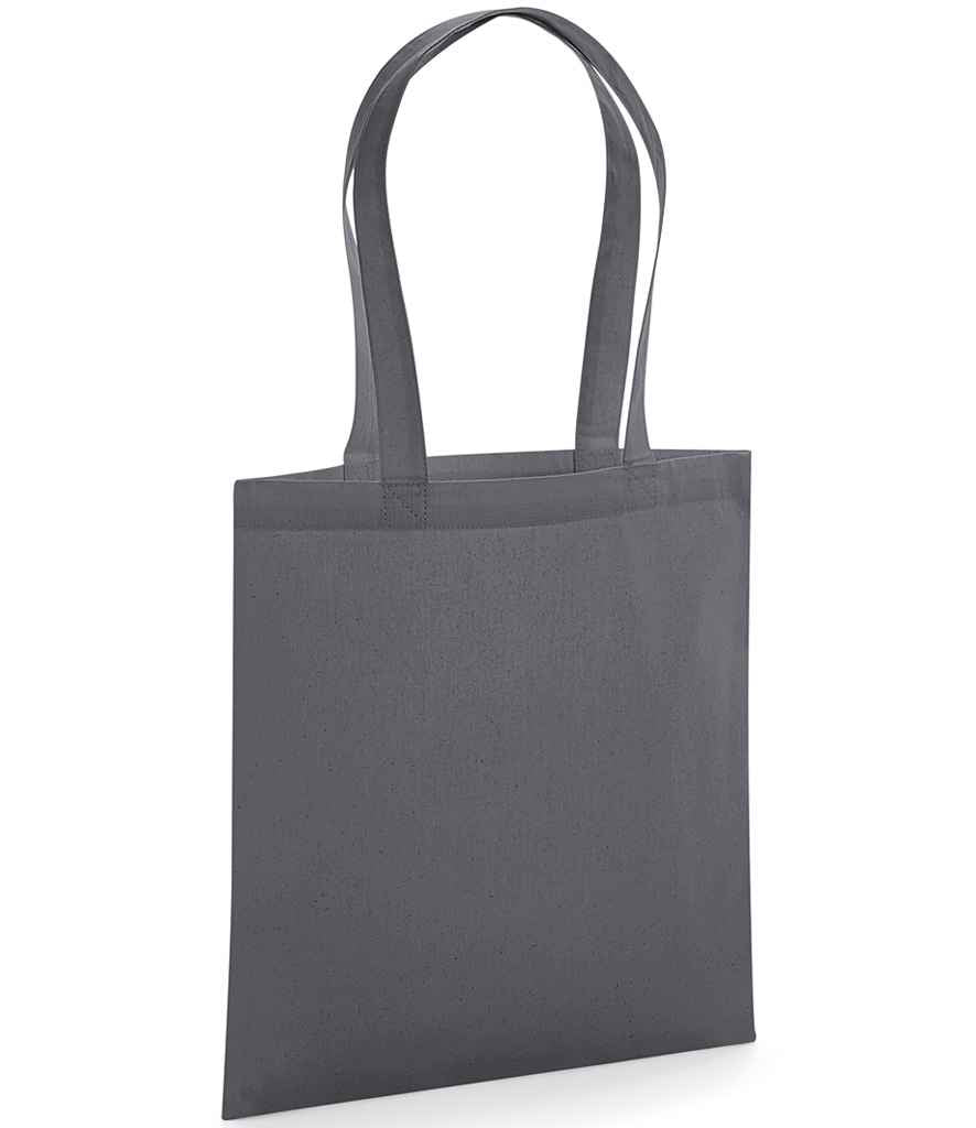 Westford Mill Organic Premium Cotton Tote Bag | Graphite Grey - Lancashire Teamwear