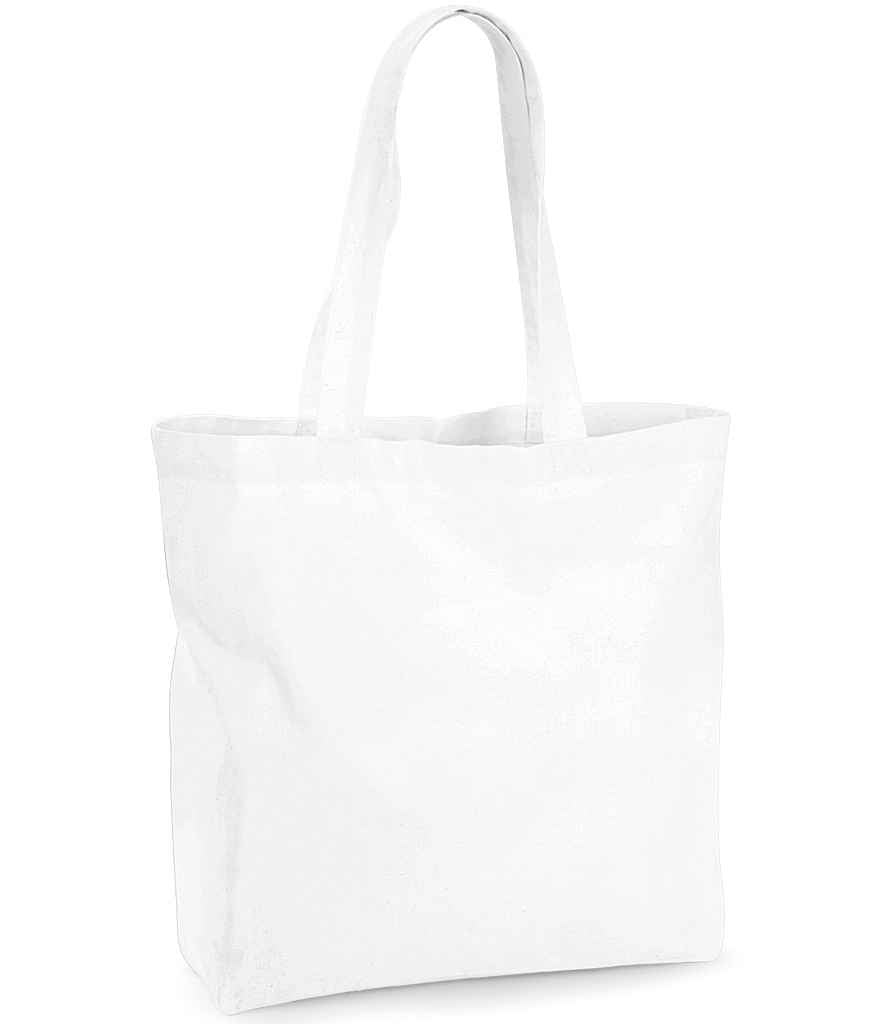 Westford Mill Organic Premium Cotton Maxi Tote Bag | White - Lancashire Teamwear