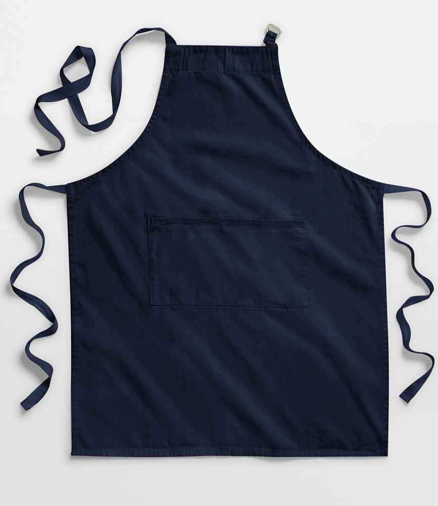 Westford Mill Fairtrade Adult Craft Apron French Navy
