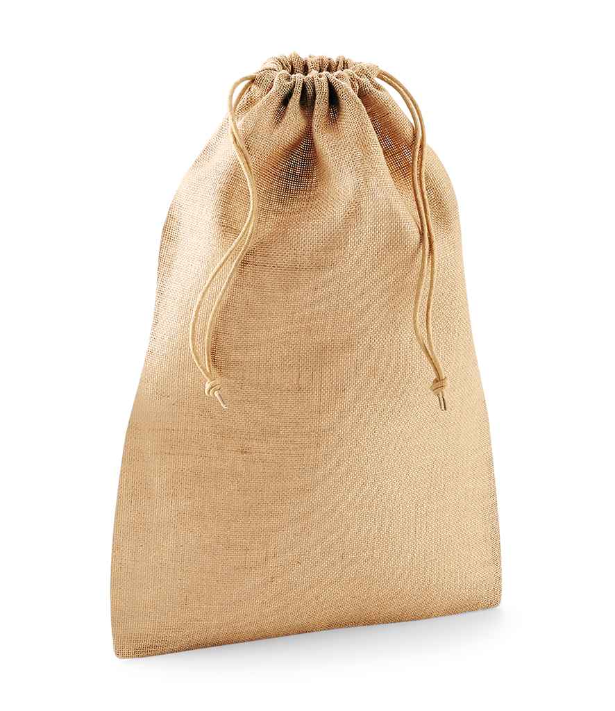 Westford Mill Jute Stuff Bag | Natural - Lancashire Teamwear