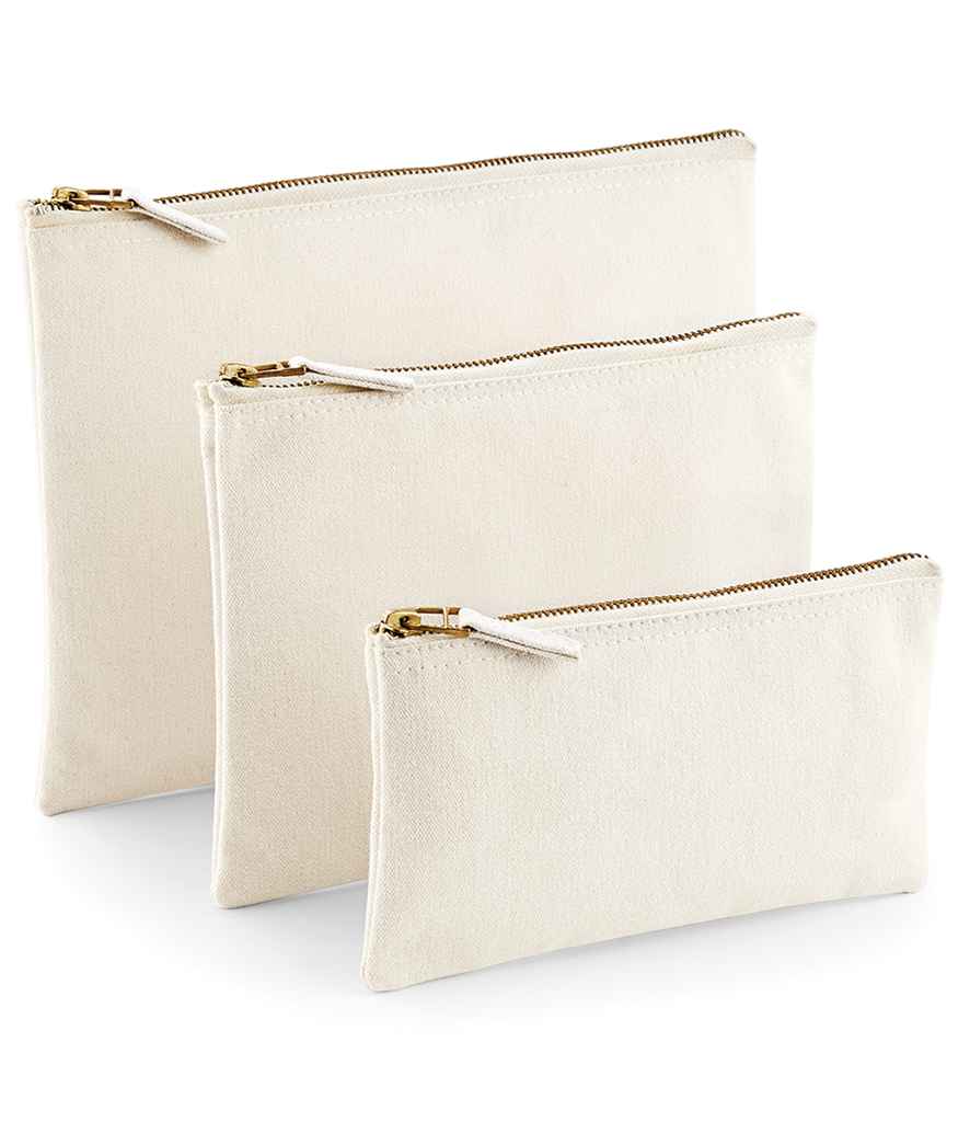 Westford Mill Canvas Accessory Pouch Natural
