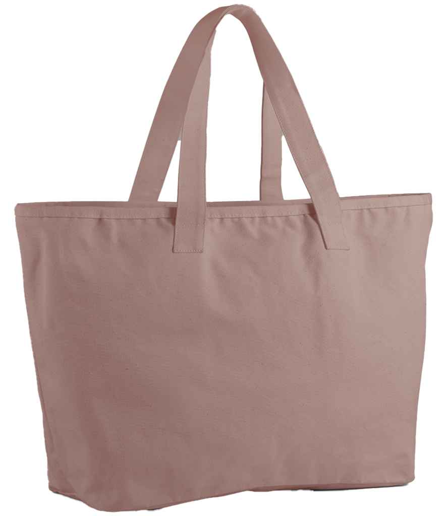 Westford Mill Oversized Heavy Duty Canvas Tote Bag Rose