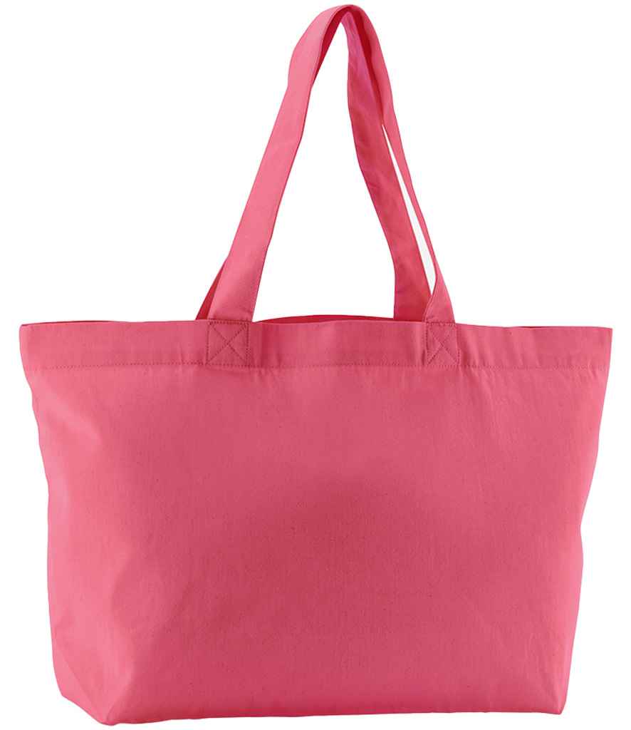 Westford Mill EarthAware® Organic Twill Shopper Raspberry