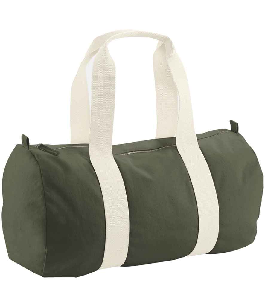 Westford Mill EarthAware® Organic Barrel Bag Olive Green