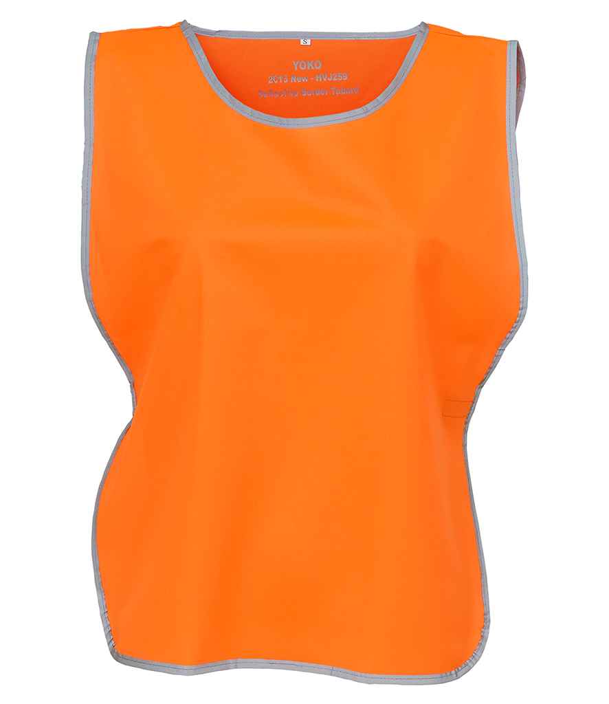 Yoko Hi-Vis Reflective Border Tabard | Orange - Lancashire Teamwear