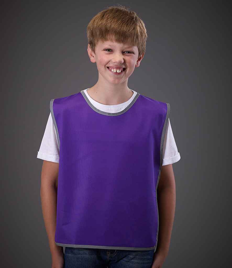 Yoko Hi-Vis Reflective Border Tabard | Purple - Lancashire Teamwear