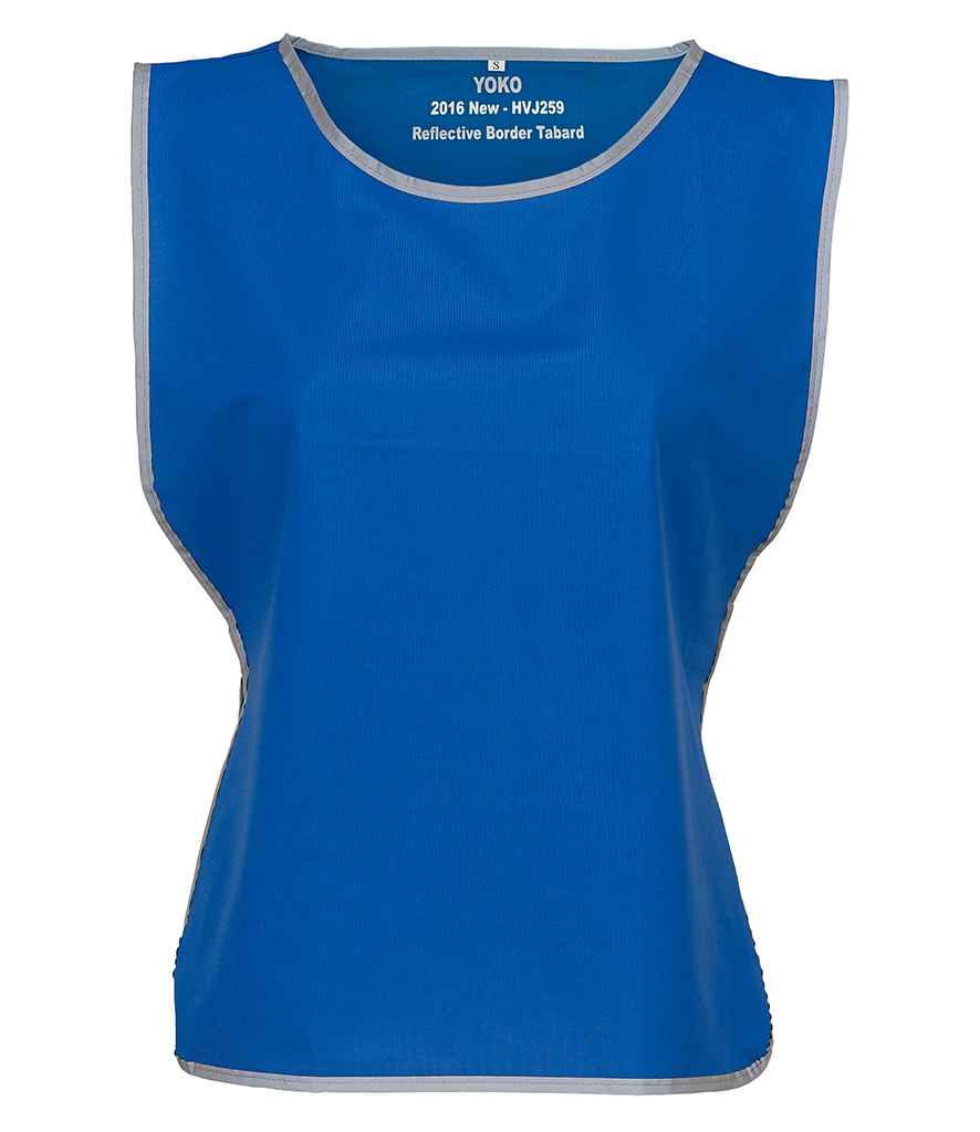 Yoko Hi-Vis Reflective Border Tabard | Royal Blue - Lancashire Teamwear