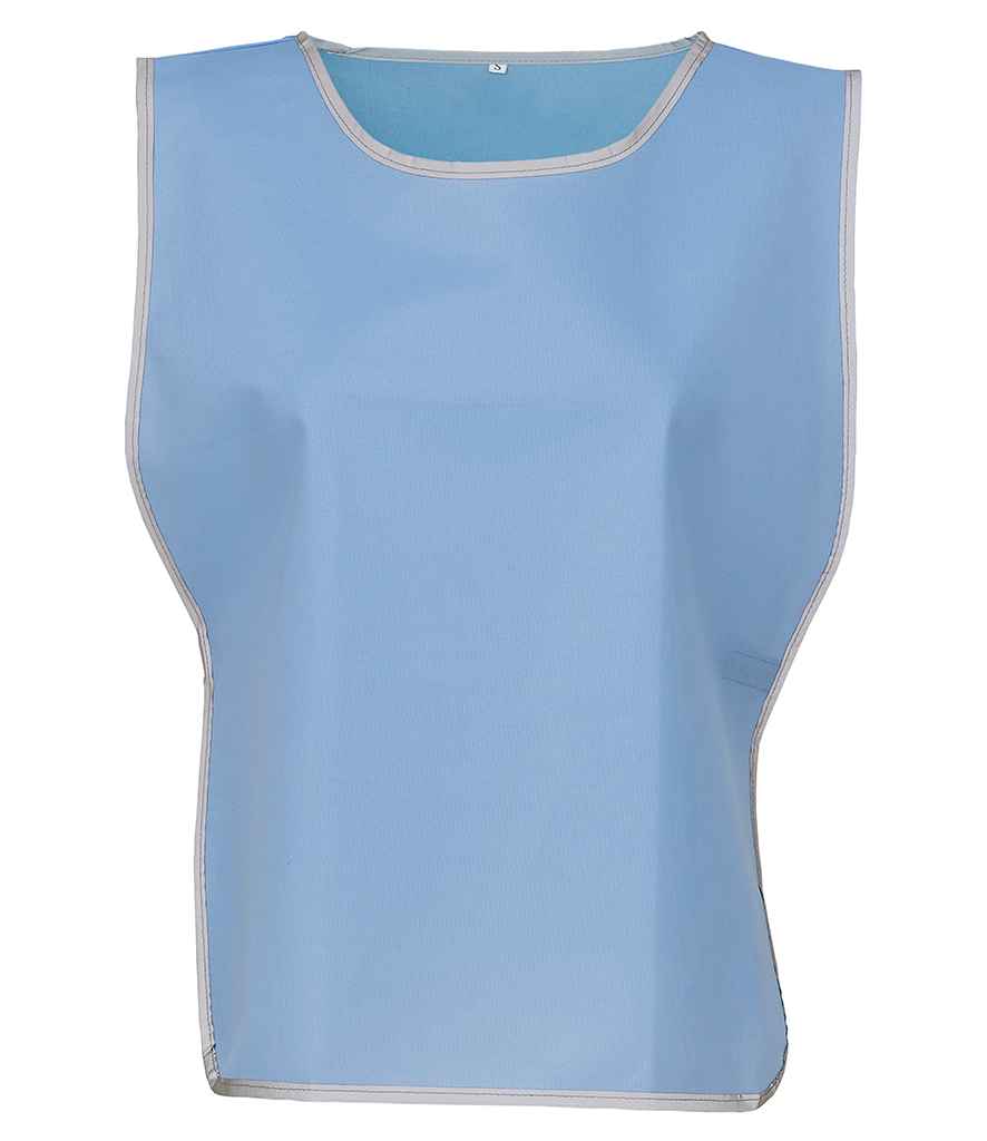 Yoko Hi-Vis Reflective Border Tabard | Sky Blue - Lancashire Teamwear