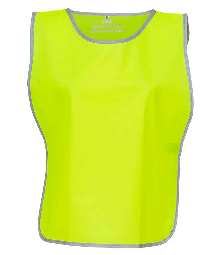 Yoko Hi-Vis Reflective Border Tabard | Yellow - Lancashire Teamwear