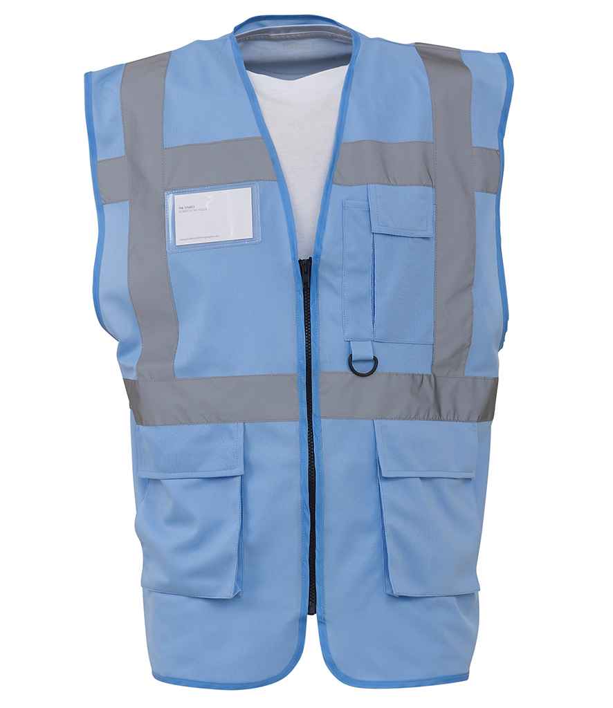 Yoko Executive Waistcoat | Sky Blue Sky Blue