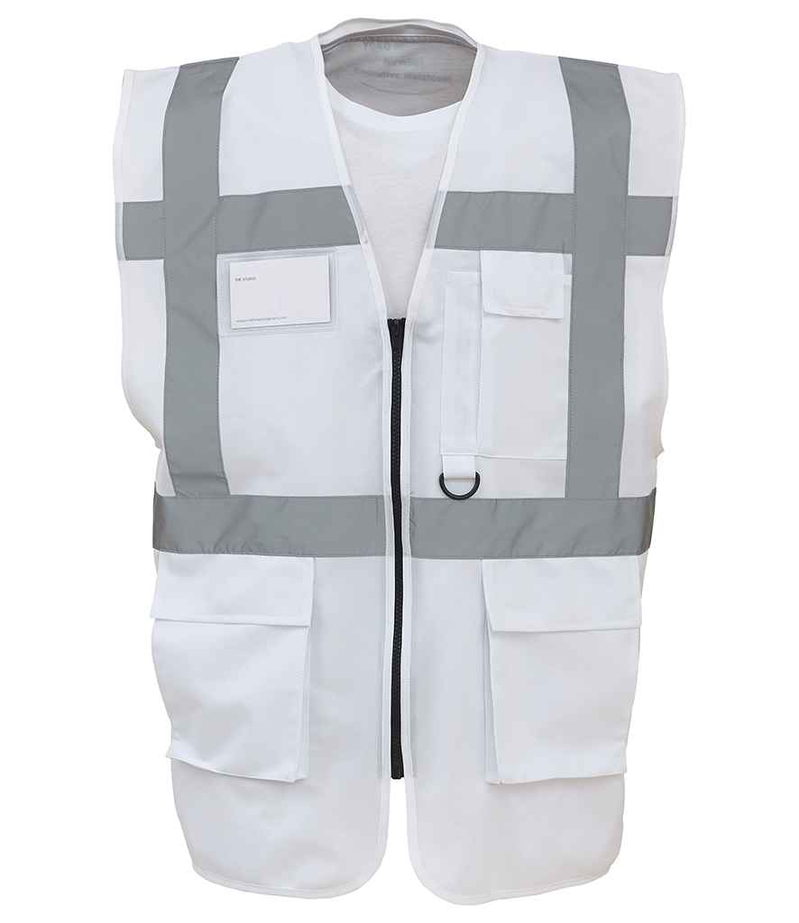 Yoko Executive Waistcoat | White White