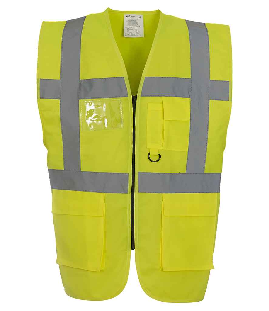 Yoko Executive Waistcoat | Yellow Yellow