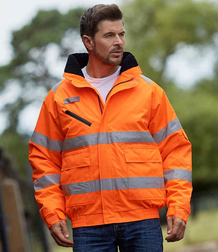 Yoko Fontaine Flight Jacket | Orange - Lancashire Teamwear