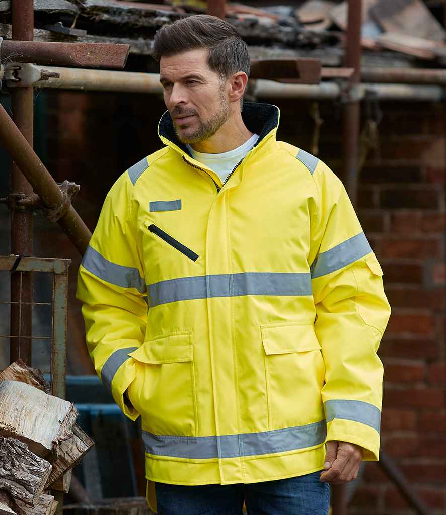 Yoko Fontaine Storm Jacket | Yellow - Lancashire Teamwear