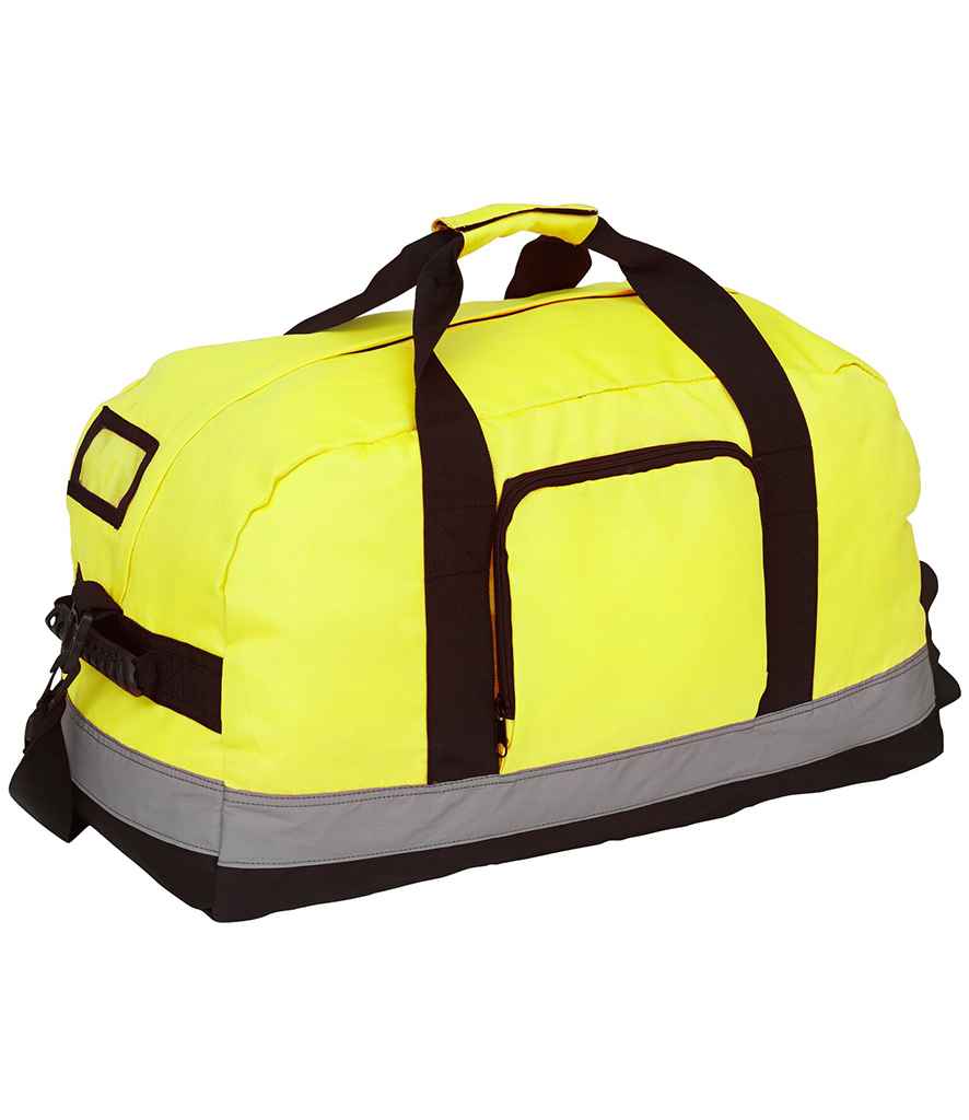 Yoko Hi-Vis Seattle Holdall | Yellow Bag - Lancashire Teamwear