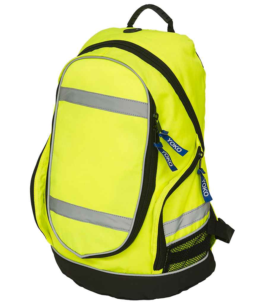 Yoko Hi-Vis London Rucksack Yellow