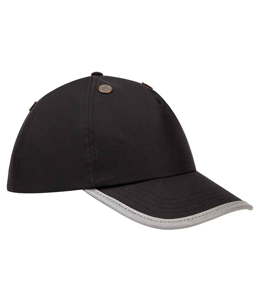 Yoko Hi-Vis Safety Bump Cap Black