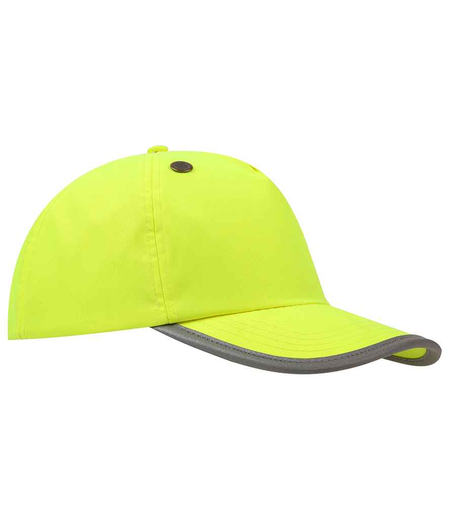 Yoko Hi-Vis Safety Bump Cap | Yellow Headwear - Lancashire Teamwear